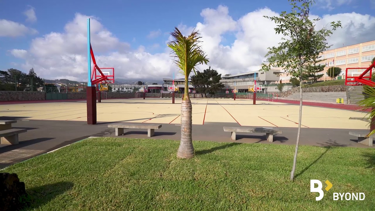 COLEGIO LUTHER KING LA LAGUNA CANCHA DEPORTIVA, BYO SPORT PU PINTURA 5000 M2, BYOND YouTube