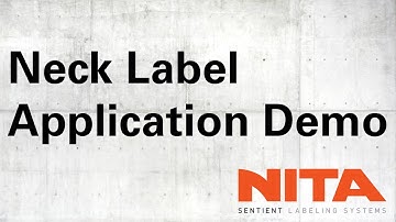 Neck Label Application Demo