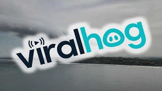 Cloud Capturing Drone Makes it Back with Seconds to Spare || ViralHog