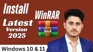How to Download and Install WinRAR on Windows 10 & 11 😱 2025 Version | Install WinRAR