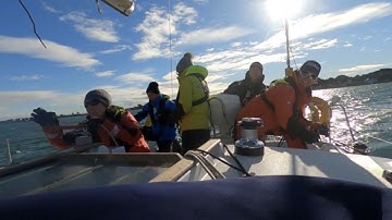 Coastal Skipper Course - RYA Hamble School of Yachting - Sunrises and sunsets!