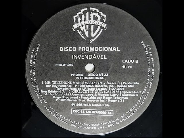 New Edition – Mr Telephone Man [Disco Promocional Mix] - YouTube