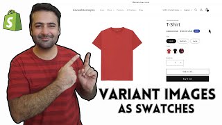 How To Use Variant Images As Swatches in Shopify? (Without App) screenshot 4