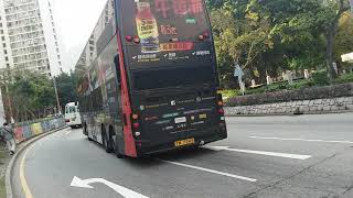 [中載大法好]CTB N 8498 TM7295 @ B3A ,LWB S-E41 8424 PF6764 @ E33P 駛離新圍苑