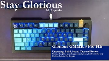 Glorious GMMK 3 Pro HE - Unboxing, Build, Sound Test and Review - So Many issues!