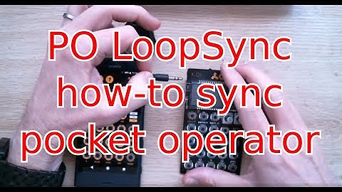 PO LoopSync how-to sync video