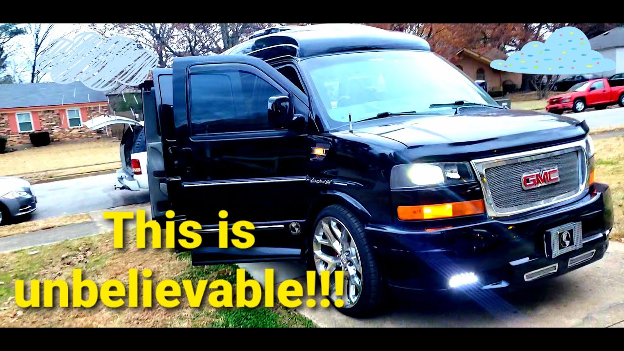 GMC CUSTOM CONVERSION VAN! 