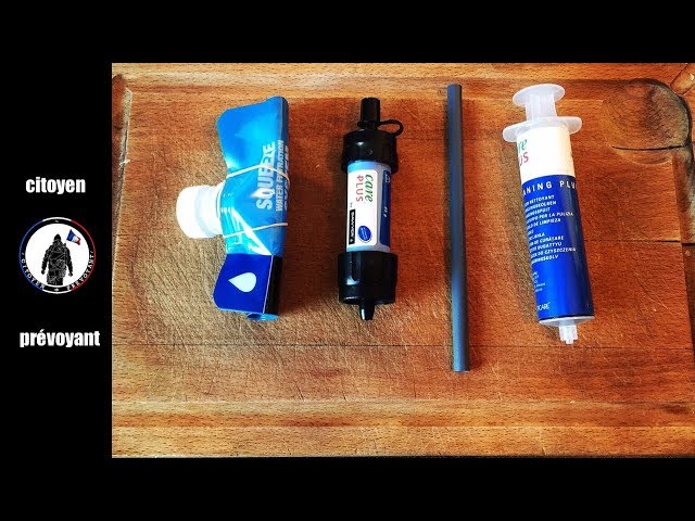Sawyer Mini Filtre à Eau SP128 - Filtre à Eau pour Survie et Plein Air