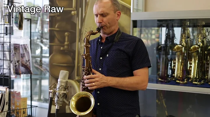 Vintage Trevor James RAW  & RAW XS Tenor Saxophones