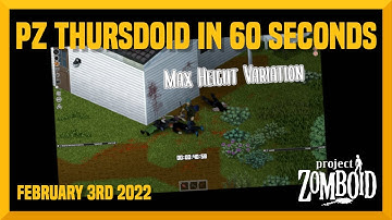 PZ Thursdoid in 60 Seconds! (Dev Blog February 3rd 2022)