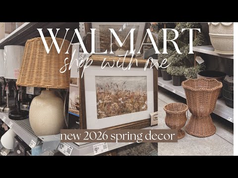 Walmart Spring 2026 Home Decor Shop With me | Affordable & High End looking Planter Finds thumbnail