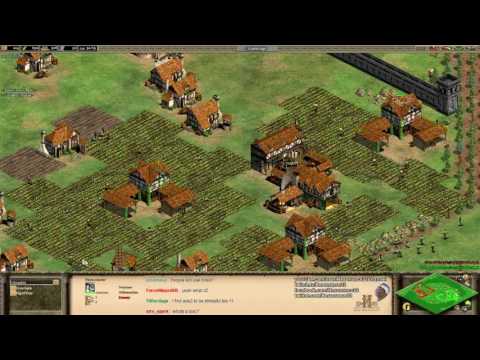 Aoe2 HD: High Resources 1v1 Teutons Arena - 동영상