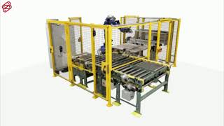 Pick and Place Robotic Stacker - Addtronics Custom Automation