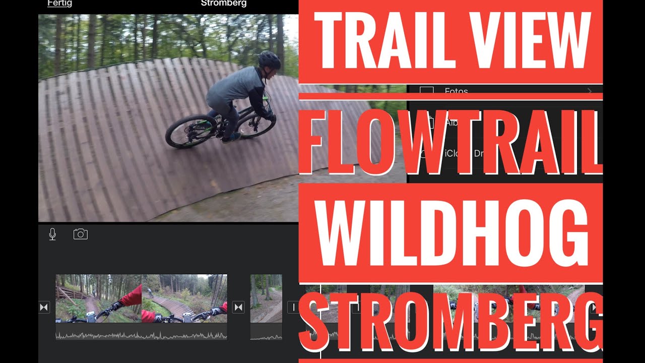 TRAIL-View : WILDHOG Flowtrail Stromberg inkl. GPS Track !