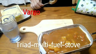 【vargo】Triad-multi-fuel--stoveで炊飯してみた！