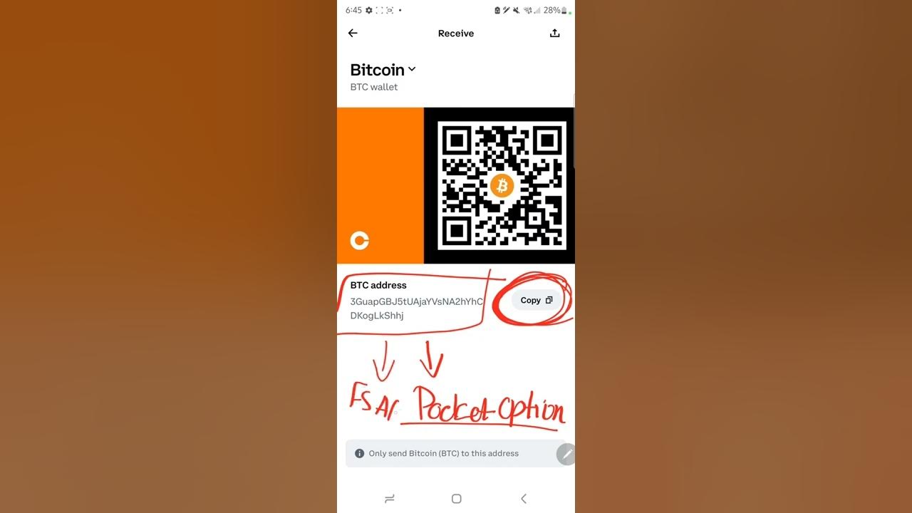 HOW TO DEPOSIT AND WITHDRAW BITCOIN ADDRESS ON COINBASE FOR MT4 OR