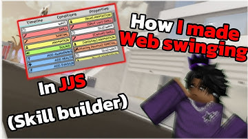 How to make web swinging in JJS ||Skill builder||
