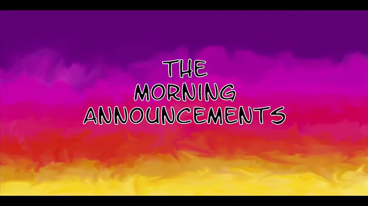 PTHS Morning Announcements Live Stream - January 9, 2018