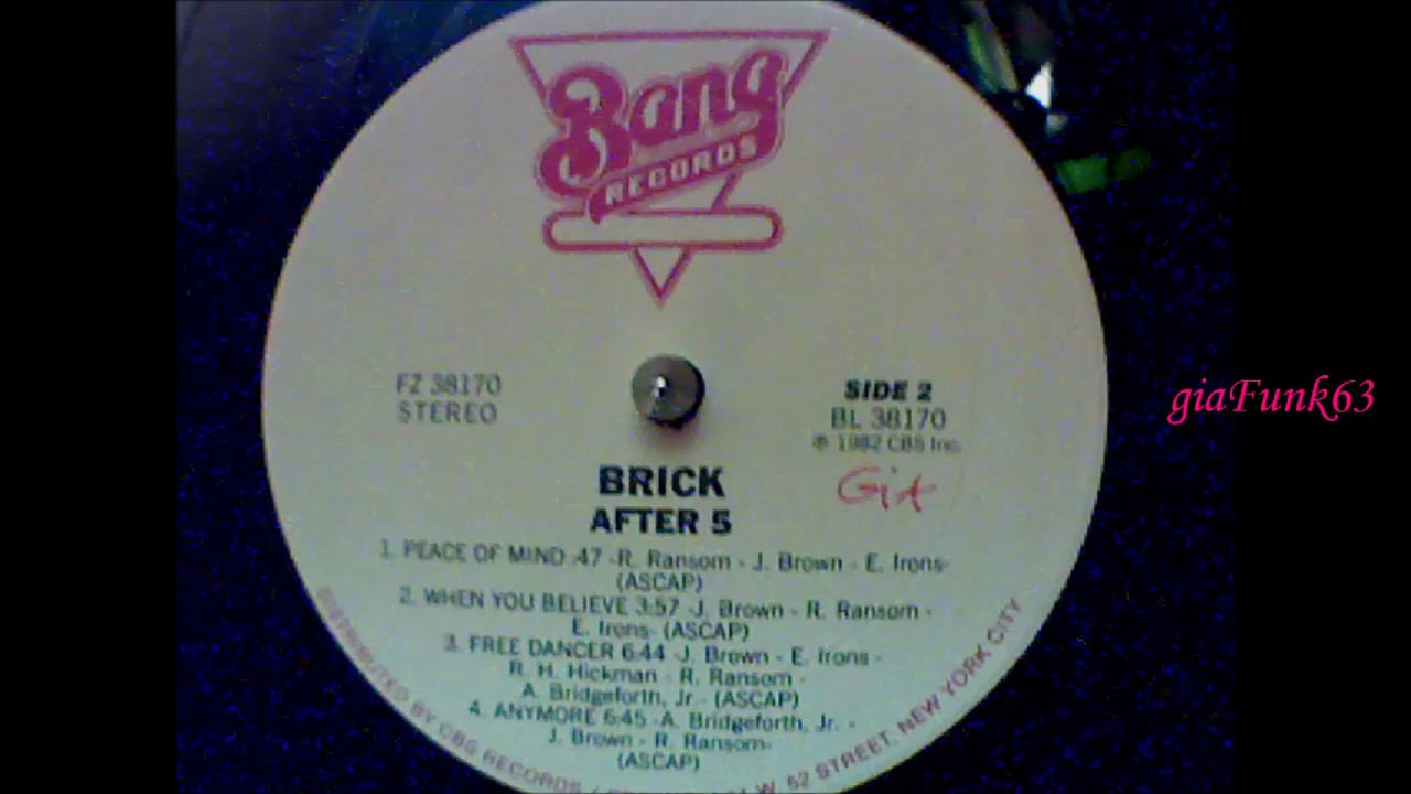 Watch BRICK - anymore - 1982 on YouTube Watch BRICK - anymore - 1982 on YouTube