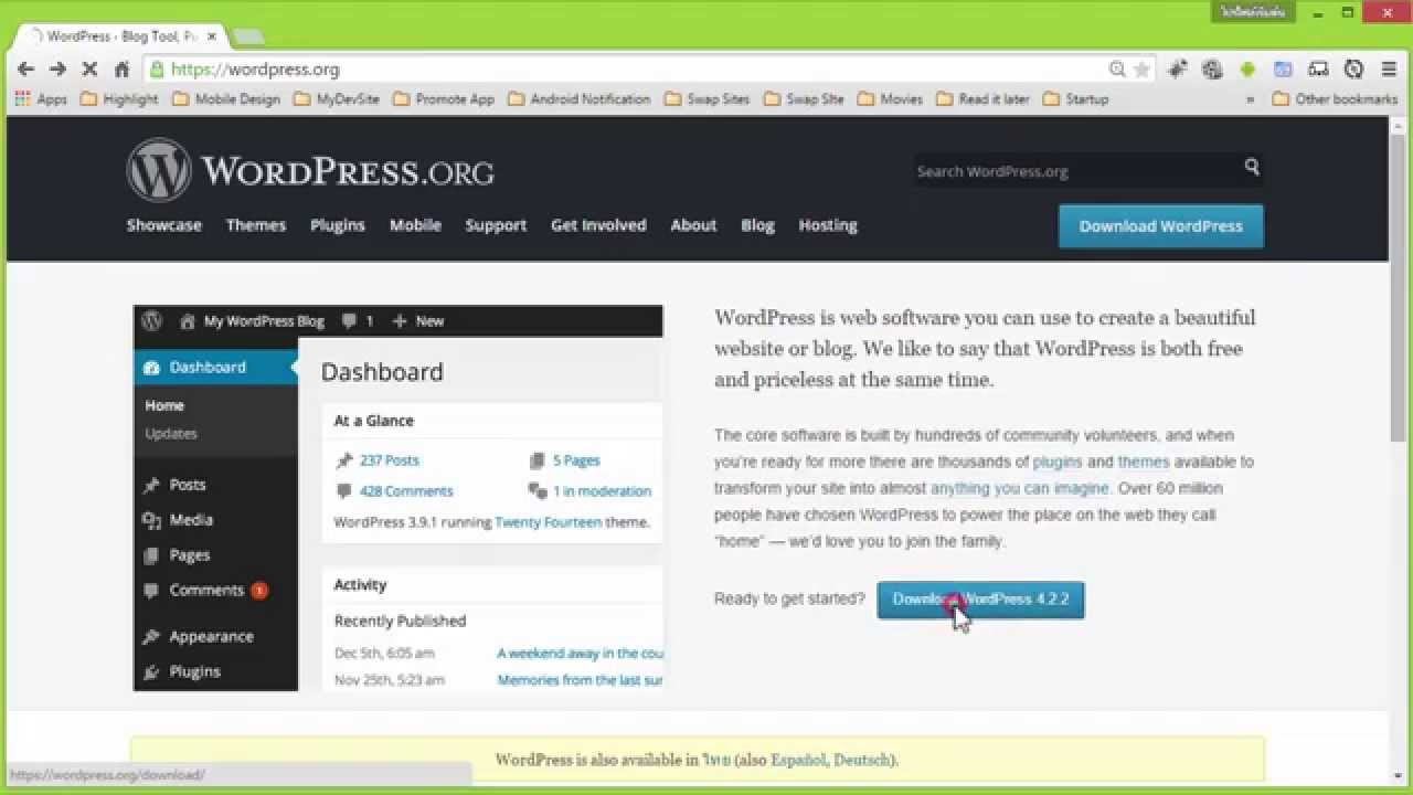 การติดตั้ง WordPress บน Localhost - Start It Up