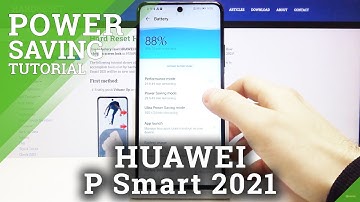 How to Activate Power Saving Mode on HUAWEI P Smart 2021 - Battery Saver