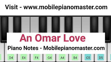 An Omar Love |Manikya Malaraya Poovi Piano |Priya varrier|piano lessons|online piano|piano music|