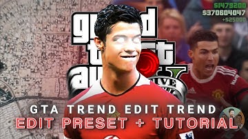 Complete tutorial on editing gta trend in Alight Motion | preset