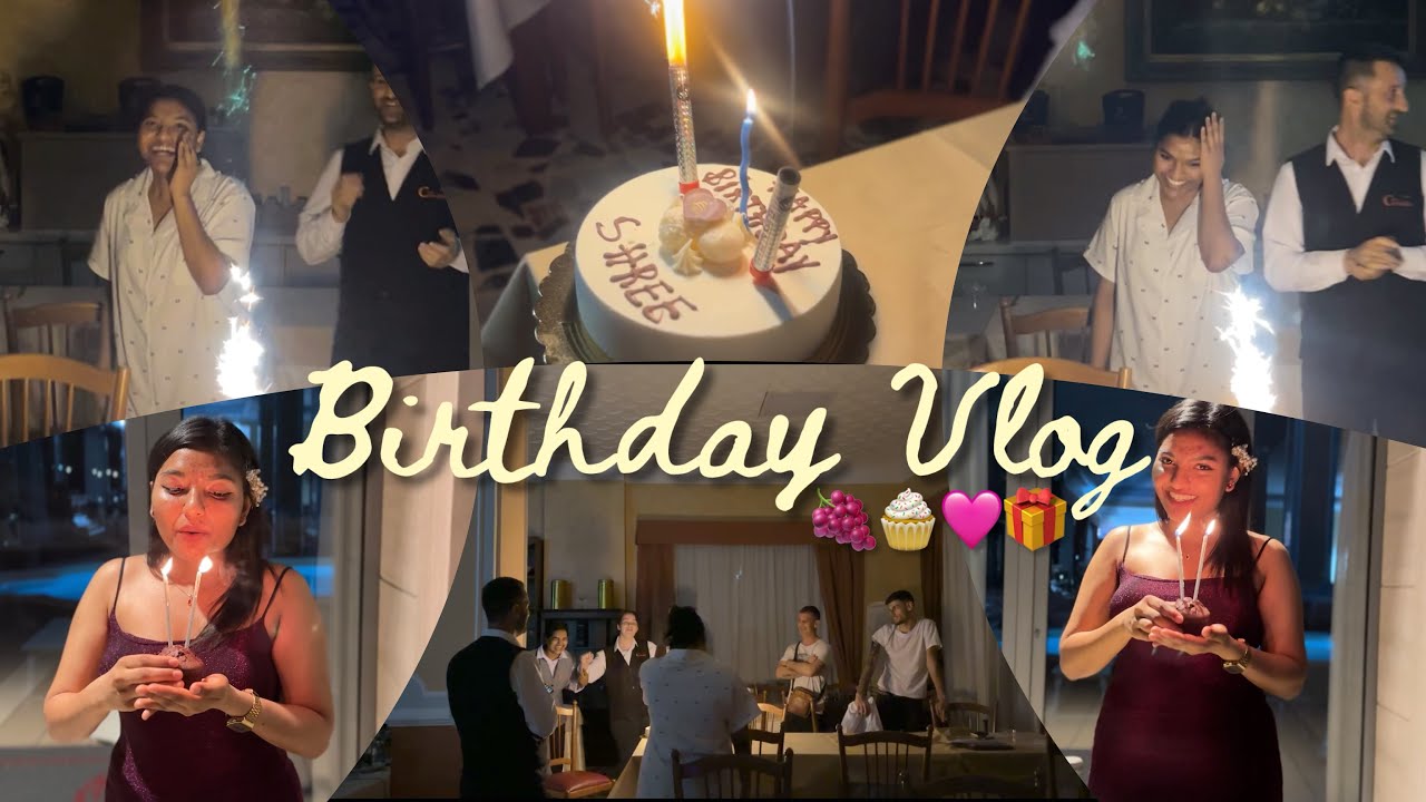 Surprise!! | Birthday Vlog | Italy | Shreevidhya Chandrasekharan