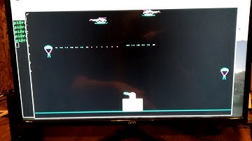 Raspberry PI 4 with 8086, CGA Graphics