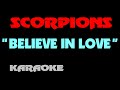 Scorpions  believe in love karaoke  minusone