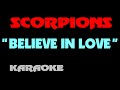 SCORPIONS - BELIEVE IN LOVE. Karaoke - MinusOne.