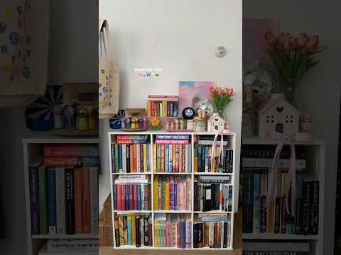 Bookshelf tour🦋💗 #books