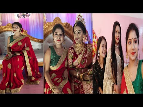 Riya di r biyete ...moja ❤️....Bengali vlog