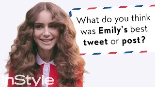 Lily Collins Answers Fan Mail About Emily In Paris Instyle