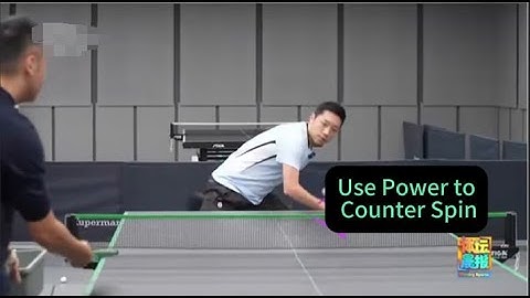 World Champion Xu Xin Teaches You How to Loop Underspin Shots