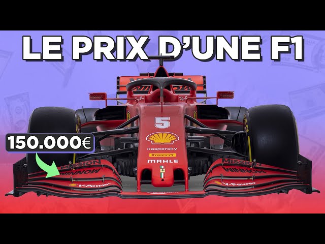 Le PRIX d'une voiture de FORMULE 1 ! 