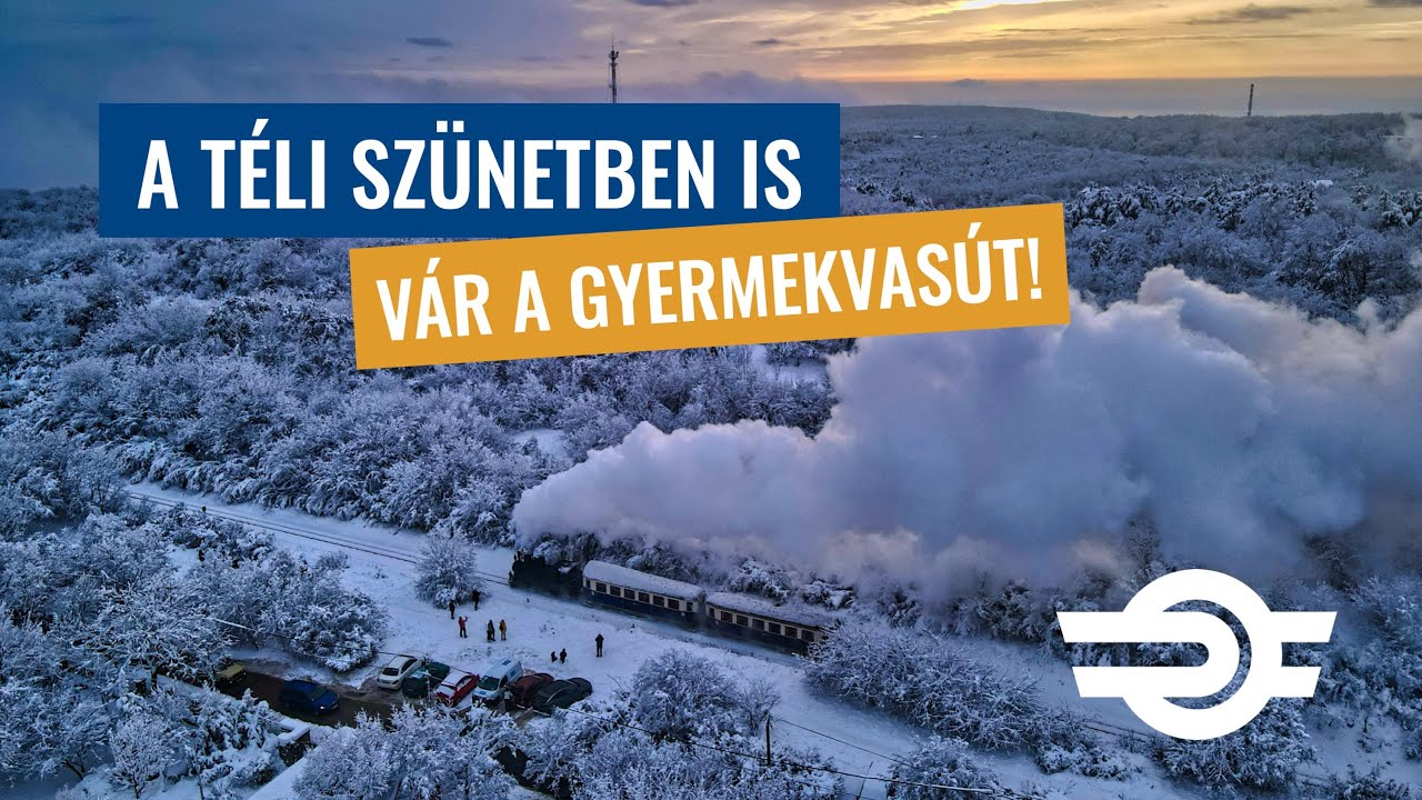 A téli szünetben is vár a Gyermekvasút!