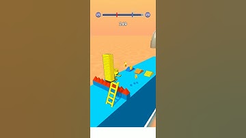 Ladder Race (IOS, Android) NEW UPDATE Gameplay Walkthrough All Levels (Level 171) #Shorts