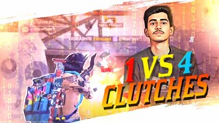 1v4 CLUTCHES IN TOURNAMENT BY MOTABACHA 🔥🎯