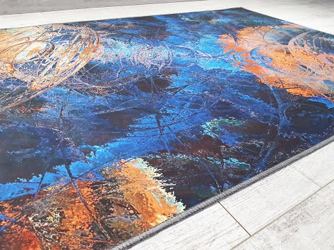 Дизайнерский ковёр в стиле лофт. Цена 3 800 руб. Размер 140*100 см