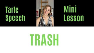 How to Pronounce TRASH - #SHORTS Quick English Pronunciation Mini Lesson