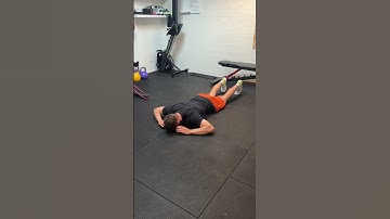 Lying back extension - [Back Exercise]