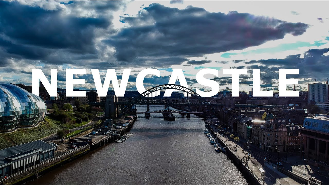 Newcastle upon Tyne, England | DJI Spark - YouTube