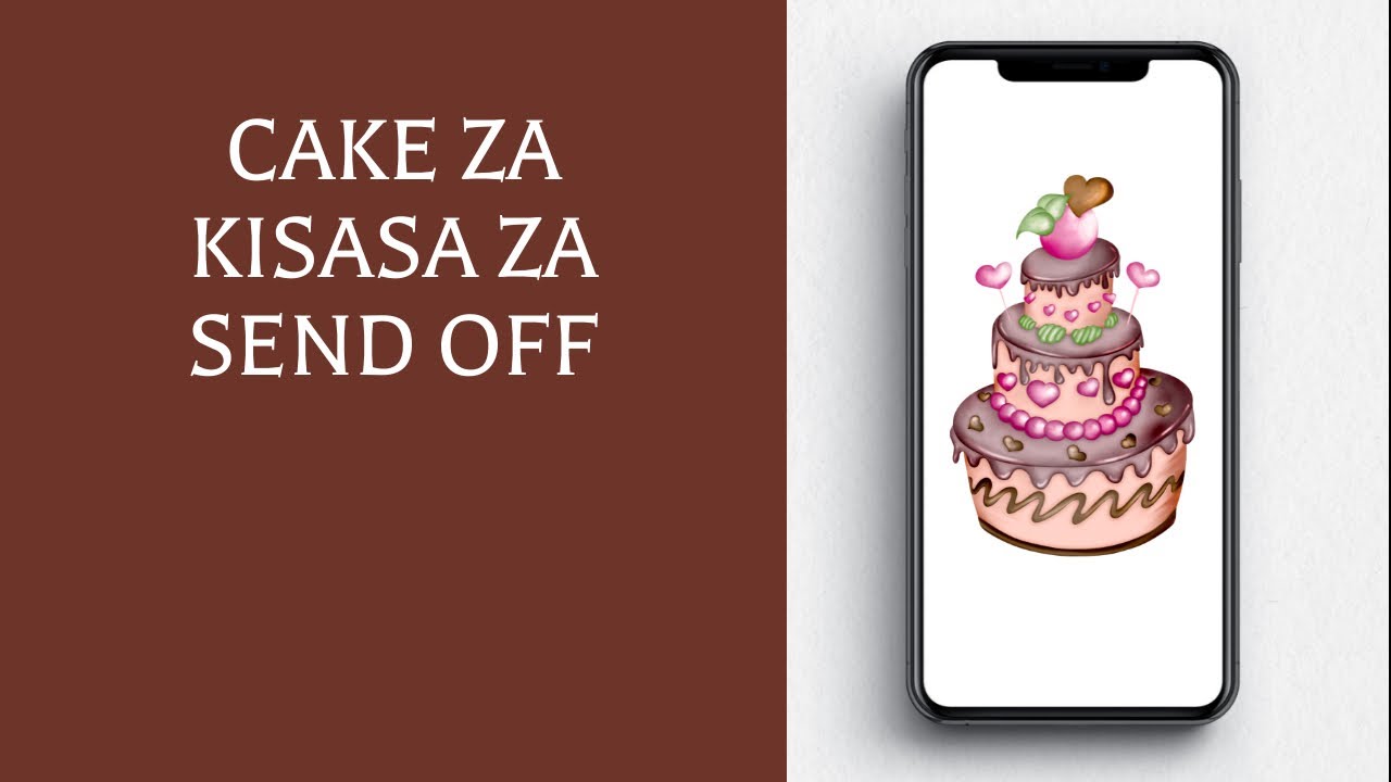 Cake za Kisasa za Send Off