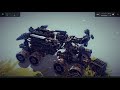 Besiege V0.75 All levels, all islands. One machine.