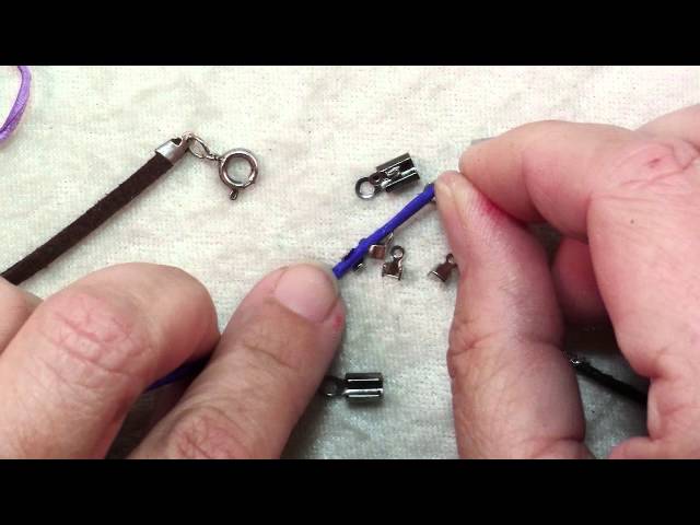 How to Use Center Crimp Cord Ends - Rings and ThingsRings and Things