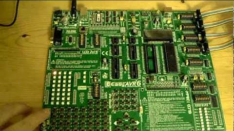 Interfacing Dual Port Ram IDT7008 TQFP100 with ATMEGA644