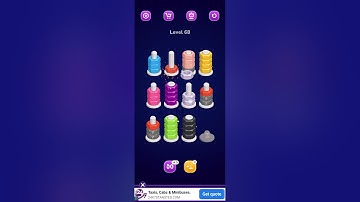 Nut Sort Level 68 Walkthrough #nutsort #nutsortwalthrough #nutsortsolution