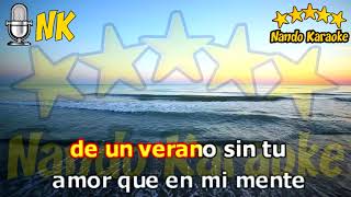 VERANO SIN AMOR - Los Blue Splendors Karaoke