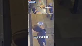'Chipotle Karen' caught hurling burrito bowl in worker's face #shorts